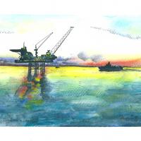 Plateforme Gundrun, en Norvège