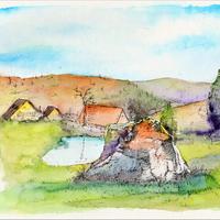 Roche erratique, Fouillat (63)