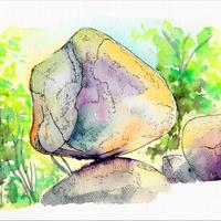 Roche branlante, Say (63)