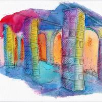 Halle couverte, Rochefort-Montagne (63)