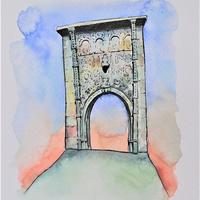 Élément de l'ancienne église, Saint-Sauves-d'Auvergne (63)