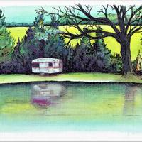 Lac sur La Panouille, Trémouille-Saint-Loup (63)